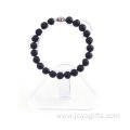 Volcano Stone 8mm Beads Bracelet Lion Head